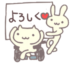 Wheelchair friends5 sticker #7984809