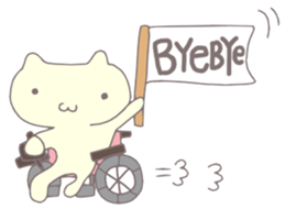 Wheelchair friends5 sticker #7984841