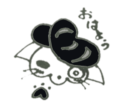 skeletons (cat and mouse) sticker #7984884
