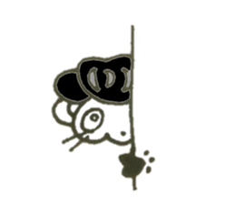 skeletons (cat and mouse) sticker #7984897