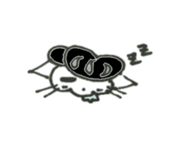 skeletons (cat and mouse) sticker #7984902