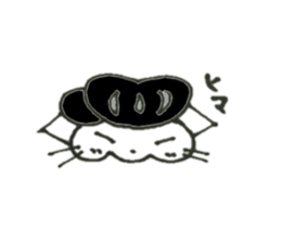 skeletons (cat and mouse) sticker #7984915