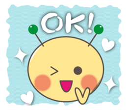 "Yurukawa" caterpillar sticker #7984982
