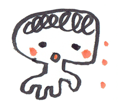 Painful person head sticker #7985210