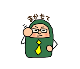 DARUMA for Businessman. sticker #7985416