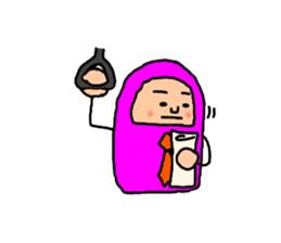 DARUMA for Businessman. sticker #7985436