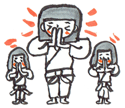 People who love martial arts sticker #7985535