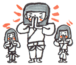 People who love martial arts sticker #7985535