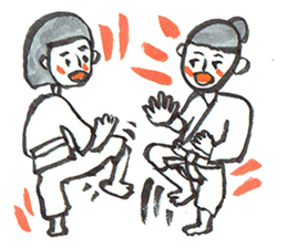 People who love martial arts sticker #7985541