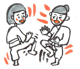 People who love martial arts sticker #7985541