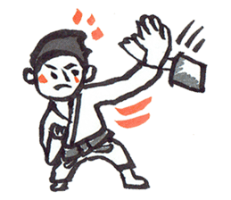 People who love martial arts sticker #7985551