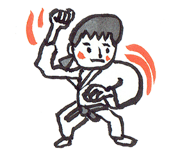 People who love martial arts sticker #7985552
