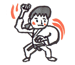 People who love martial arts sticker #7985552