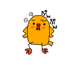 Yellow Little Birds Part3. sticker #7985656