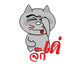 Korat cat 4 sticker #7985768