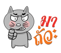 Korat cat 4 sticker #7985784