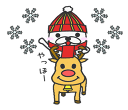 winter vacation of sticker sticker #7985965