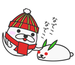 winter vacation of sticker sticker #7985969