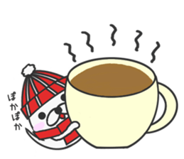 winter vacation of sticker sticker #7985980