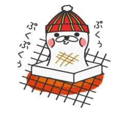 winter vacation of sticker sticker #7985998