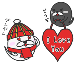 winter vacation of sticker sticker #7986003