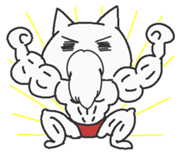 Grandfather cat sticker #7986107