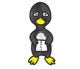 annoying cute PENGUIN sticker #7986619