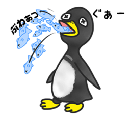 annoying cute PENGUIN sticker #7986638