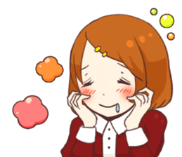 Honest girl Sticker sticker #7987354