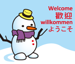 Snowman fei sticker #7987444