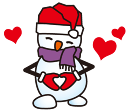 Snowman fei sticker #7987445