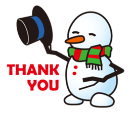 Snowman fei sticker #7987446