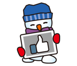 Snowman fei sticker #7987448