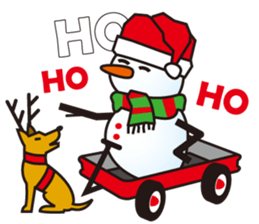 Snowman fei sticker #7987452