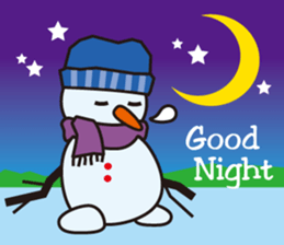 Snowman fei sticker #7987453