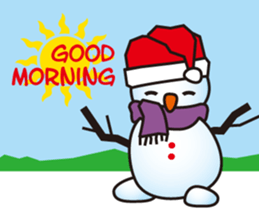 Snowman fei sticker #7987454