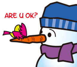 Snowman fei sticker #7987457