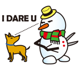 Snowman fei sticker #7987463