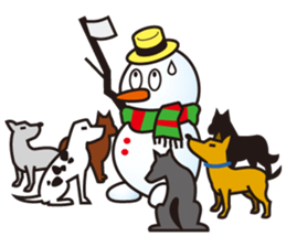 Snowman fei sticker #7987464