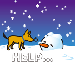 Snowman fei sticker #7987466