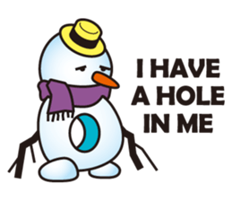 Snowman fei sticker #7987471