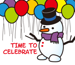 Snowman fei sticker #7987474