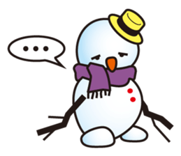 Snowman fei sticker #7987480