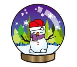 Snowman fei sticker #7987482