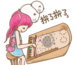 girl iki & totocat vol.2 sticker #7987964