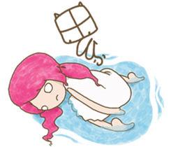 girl iki & totocat vol.2 sticker #7987976