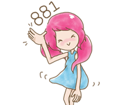 girl iki & totocat vol.2 sticker #7987978