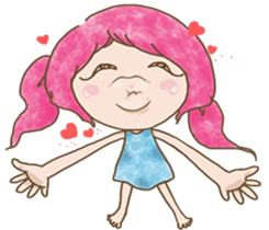 girl iki & totocat vol.2 sticker #7987981