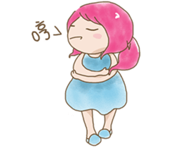 girl iki & totocat vol.2 sticker #7987982