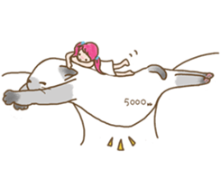 girl iki & totocat vol.2 sticker #7987998